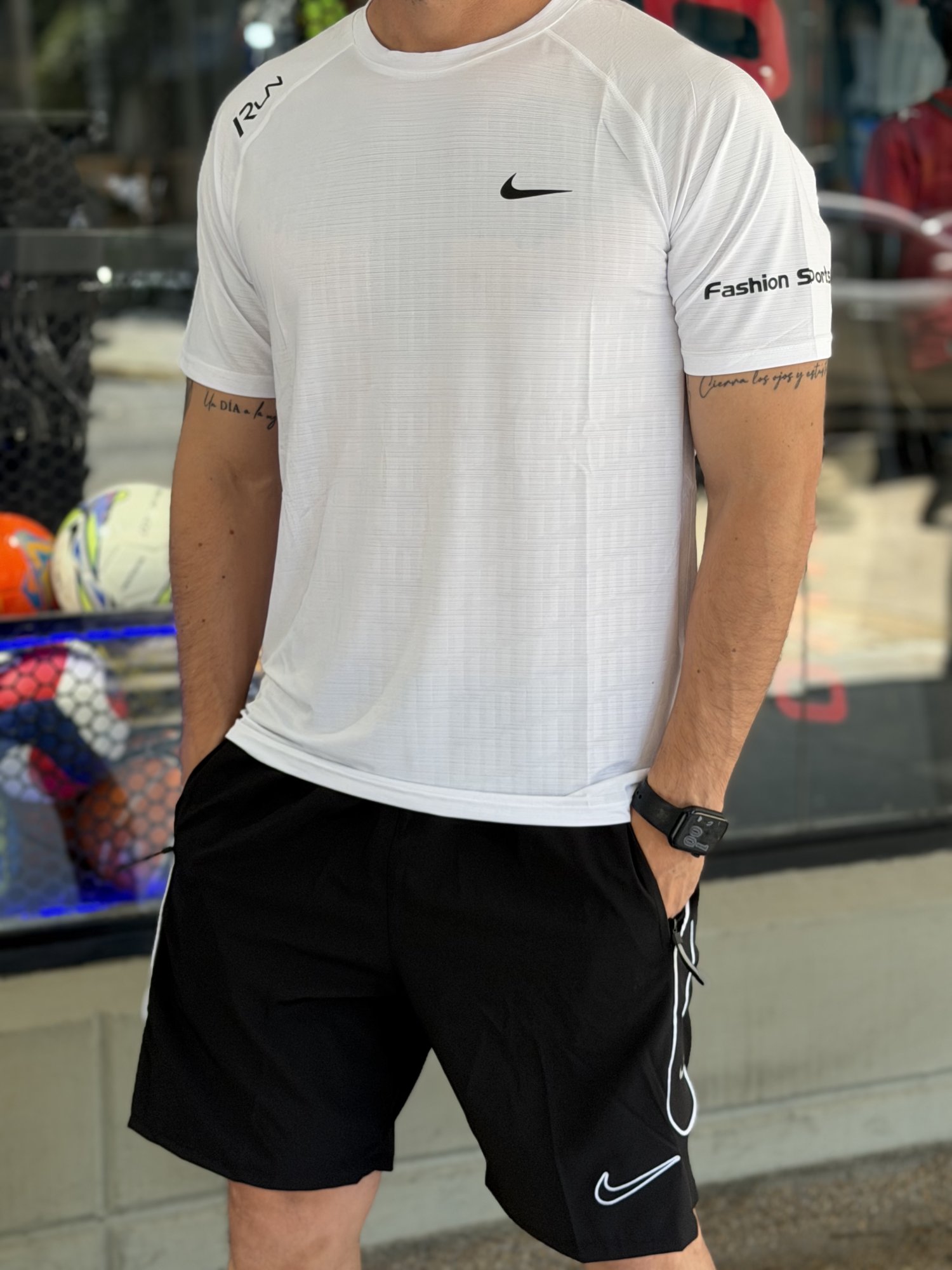 Short deportivo Nike/Adidas