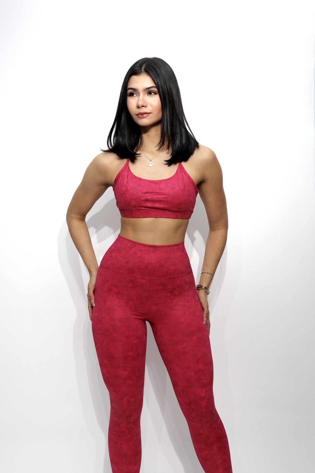 Conjunto Top y Licra larga Nike para Dama