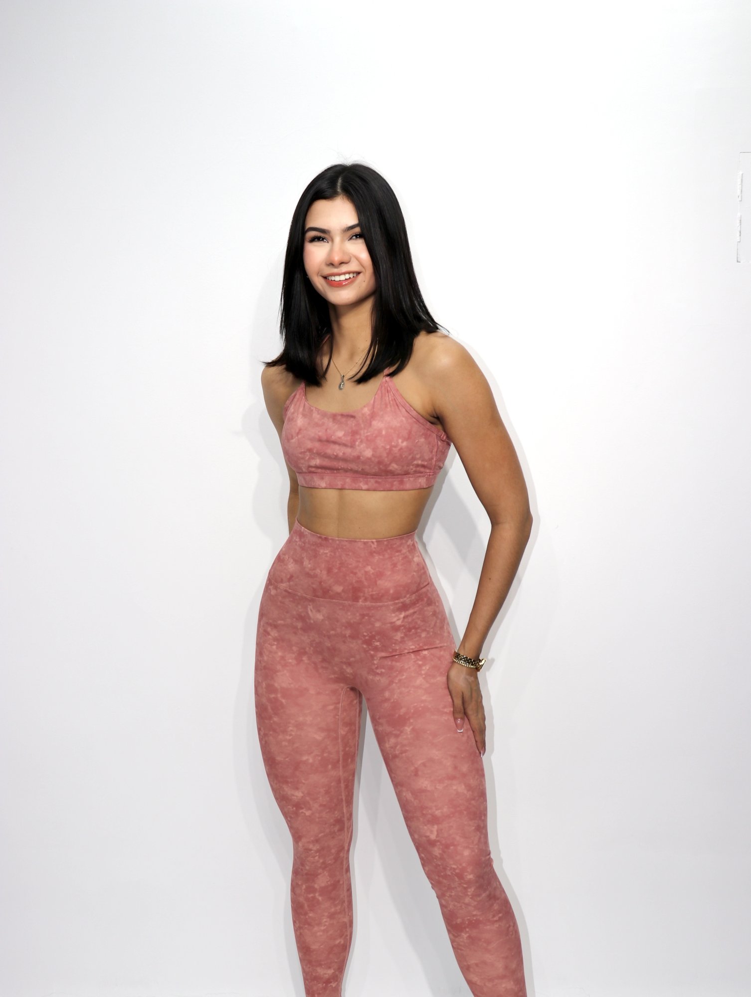 Conjunto Top y Licra larga Nike para Dama