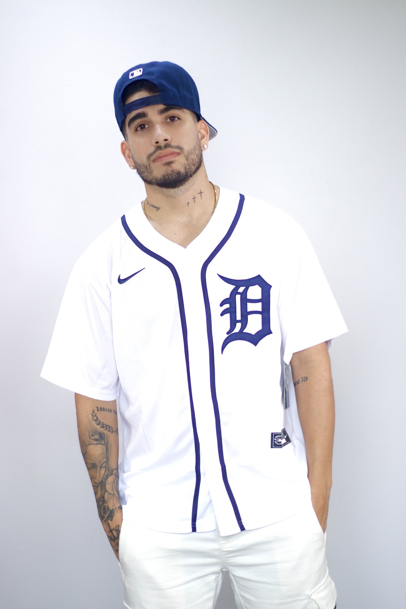 Camisa de Béisbol de la MLB de los Tigres de Detroit