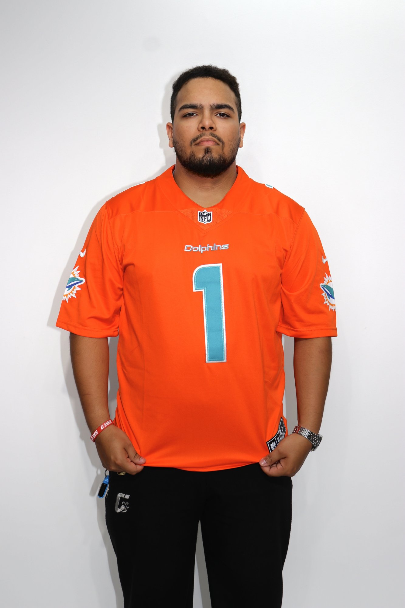 JERSEY NFL MIAMI DOLPHINS NARANJA INVERTIDA - DORSAL TUA TAGOVAILOA