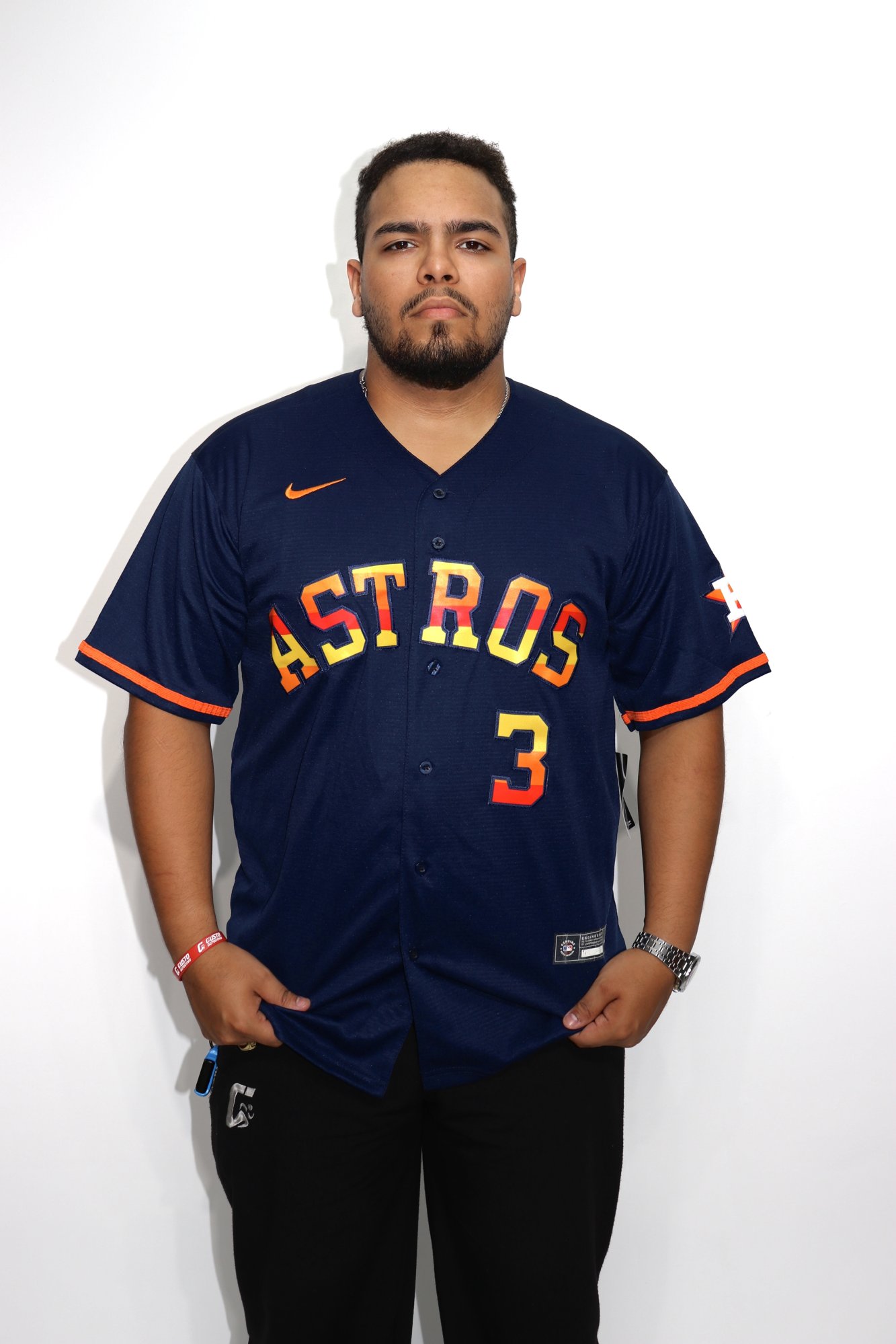 JERSEY MLB HOUSTON ASTROS AZUL MARINO - DORSAL PEÑA